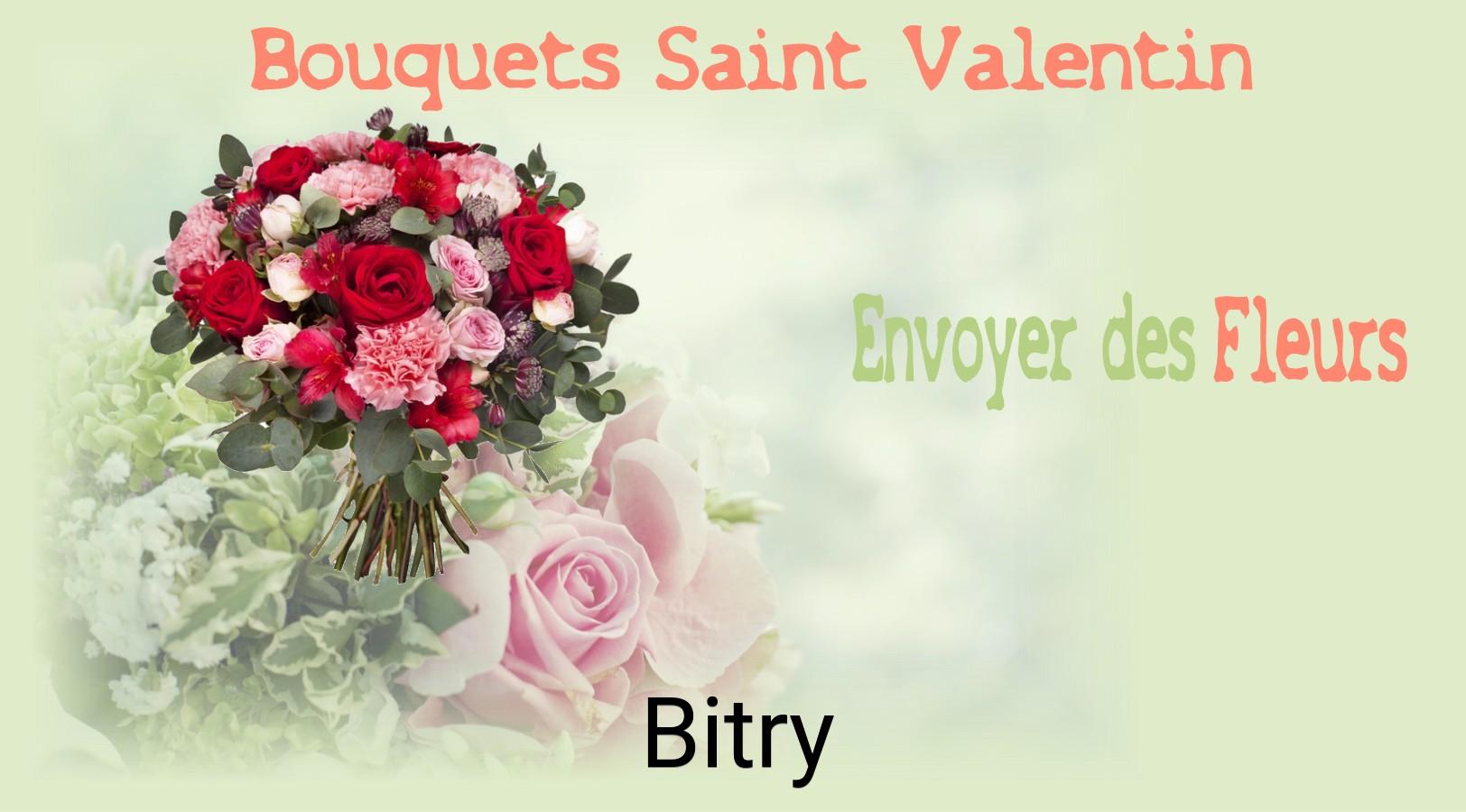 Roses de Saint-Valentin livrées à Bitry
